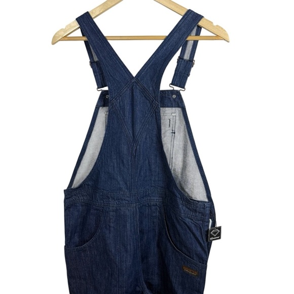 NEW Patagonia Women’s Steel Forge Denim Dyneema Overalls Blue Size S - Picture 8 of 12
